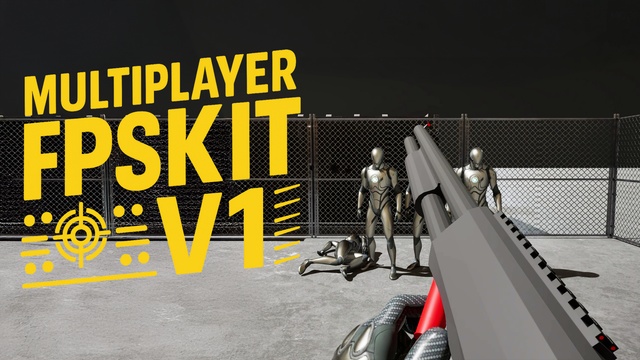 Unreal Engine 5 Multiplayer FPS Framework with full network replication and dedicated server support